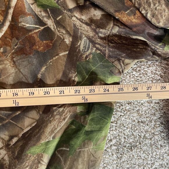 Scent Blocker Plus Frontier Jacket Mens Large Camo Hooded Hunting Real Tree Camo - Picture 11 of 13